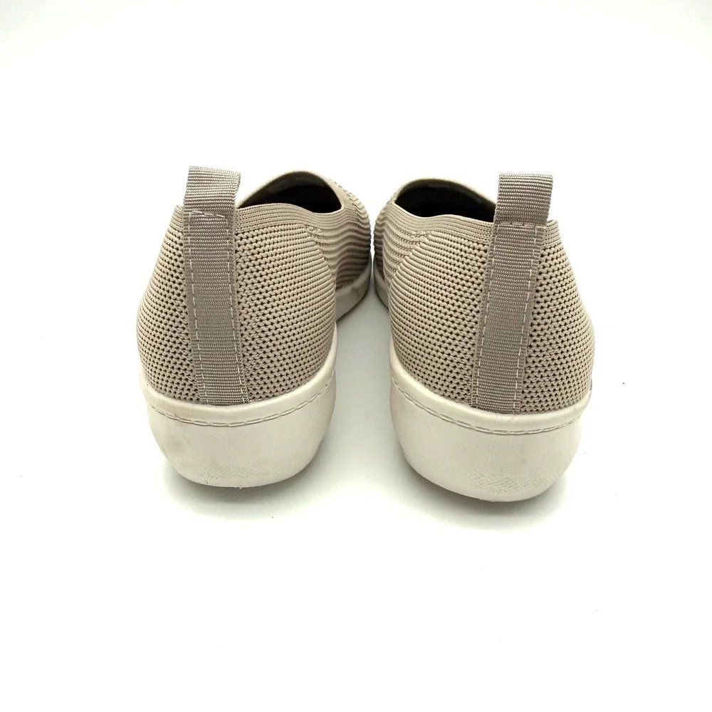 Tommy Bahama Women's Size 10 Knit Slip On Flats Beige Lightweight Comfort Shoes